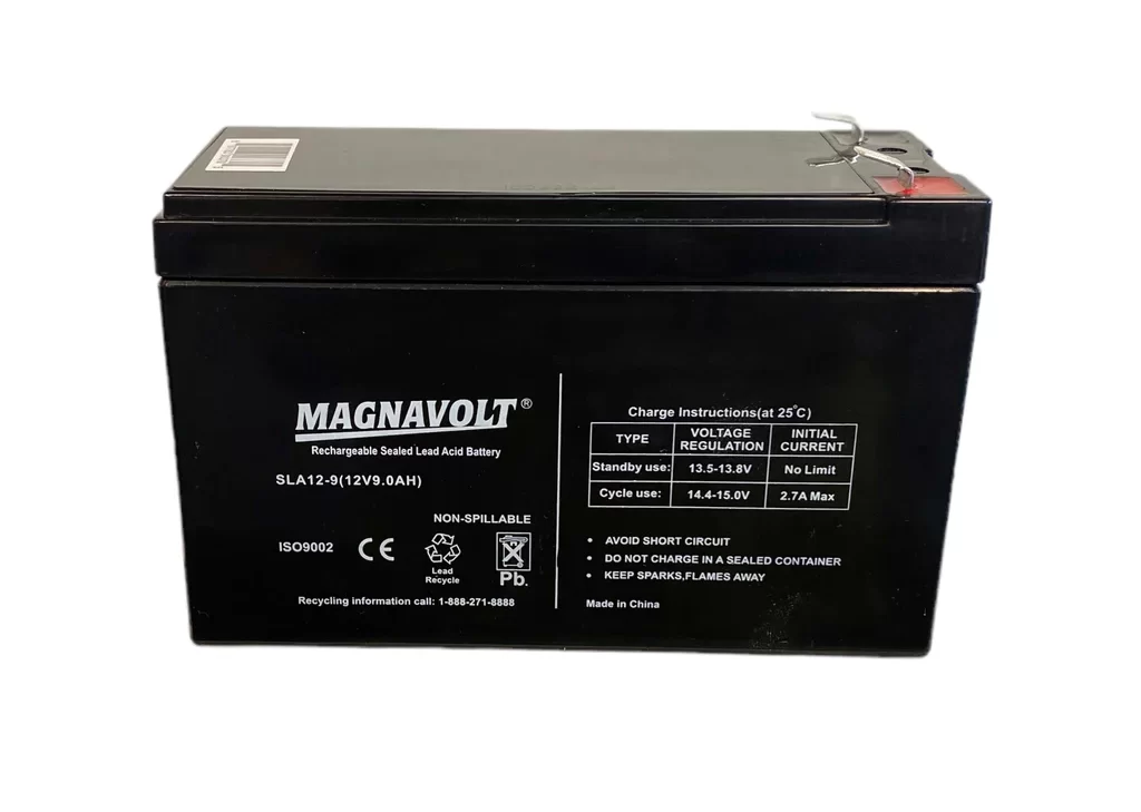 Magnavolt SLA12-9 12V 9Ah Maintenance Free AGM Sealed Lead Acid Battery 1 Magnavolt SLA12-9 12V 9Ah Maintenance Free AGM Sealed Lead Acid Battery