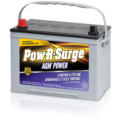 Pow-R-Surge 8A27 Group 27 AGM Battery by Deka 1 Pow-R-Surge 8A27 Group 27 AGM Battery by Deka