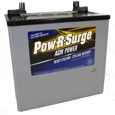 Deka Pow-R-Surge 8A22NF 12V 55Ah Deep Cycle AGM Battery - Group 22NF 1 Deka Pow-R-Surge 8A22NF 12V 55Ah Deep Cycle AGM Battery - Group 22NF