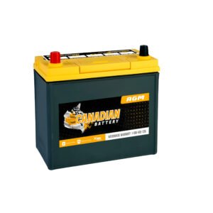 Canadian Battery PRIUS – AGM Hybrid/Automotive Starting Battery – 325 CCA / 400 CA / 70 RC