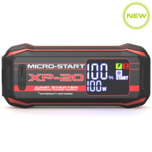 XP-20 MICRO-START
Jump-Starter Portable Power Supply (PPS) 4000A peak. 74Wh
USB-C (PD100W), USB-A (QC3.0), USB-A, 15V/10A ports
