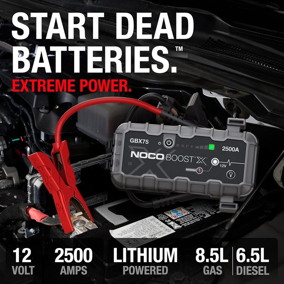 Noco Boost X GBX75 12V 2500A UltraSafe Lithium Jump Starter 2 Noco Boost X GBX75 12V 2500A UltraSafe Lithium Jump Starter - Image 2