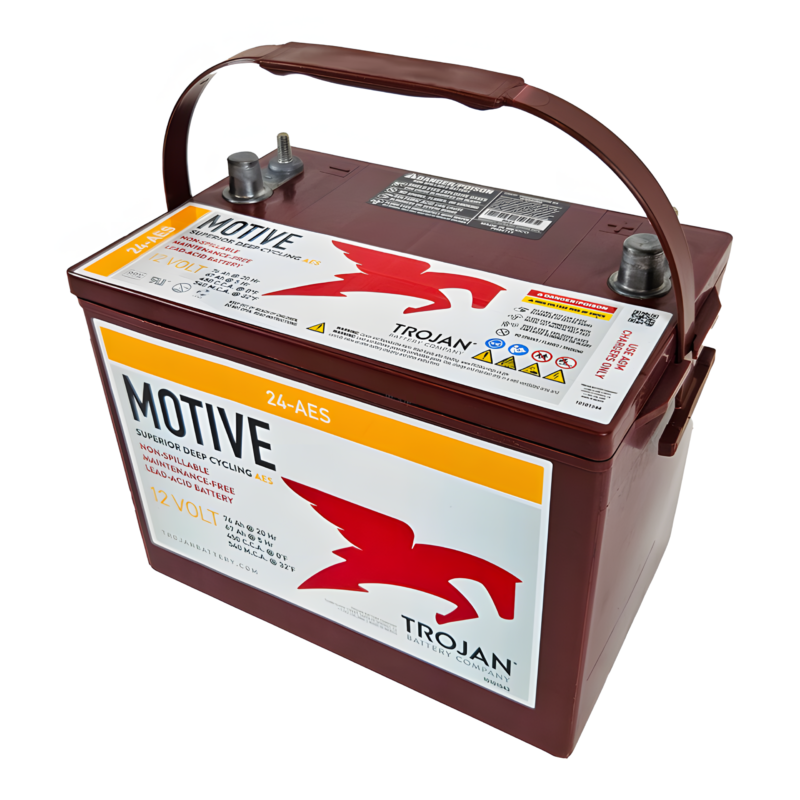Trojan 24-AES 12V 76Ah Deep Cycle AGM Battery 4 Trojan 24-AES 12V 76Ah Deep Cycle AGM Battery - Image 4