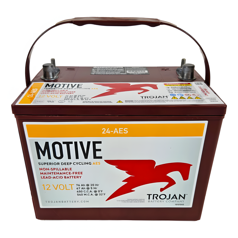 Trojan 24-AES 12V 76Ah Deep Cycle AGM Battery 3 Trojan 24-AES 12V 76Ah Deep Cycle AGM Battery - Image 3