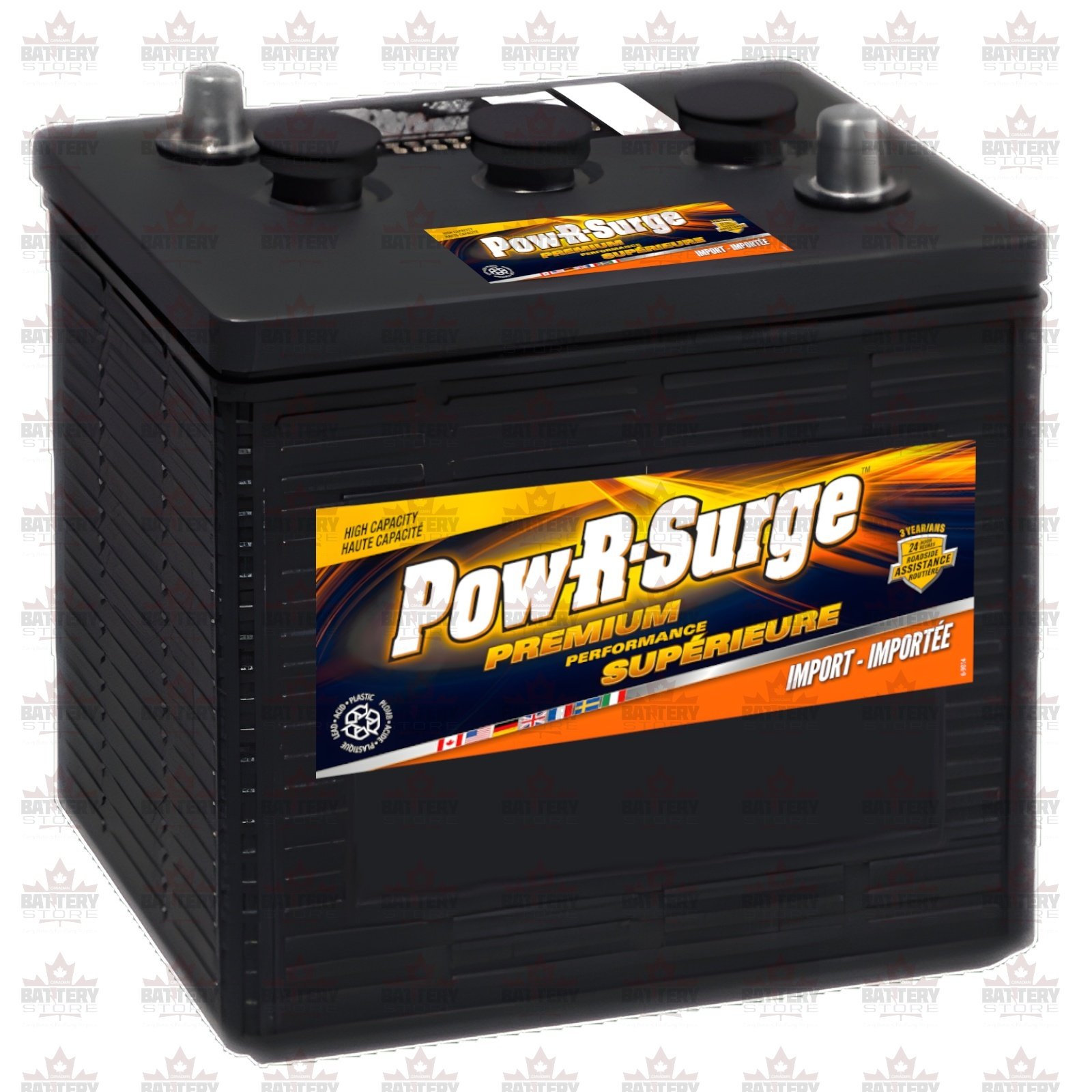 Pow-R-Surge 901MF Group 1 Battery by Deka 1 Pow-R-Surge 901MF Group 1 Battery by Deka