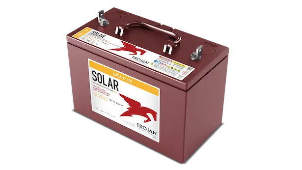 Trojan SAES 12 105 12V 113Ah AES Solar Deep Cycle AGM Battery