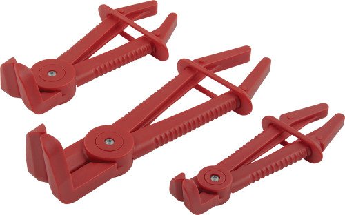 TITAN TOOLS tit-51769 3-pc 90° angle hose pinching pliers set, 3/8", 5/8", 1"